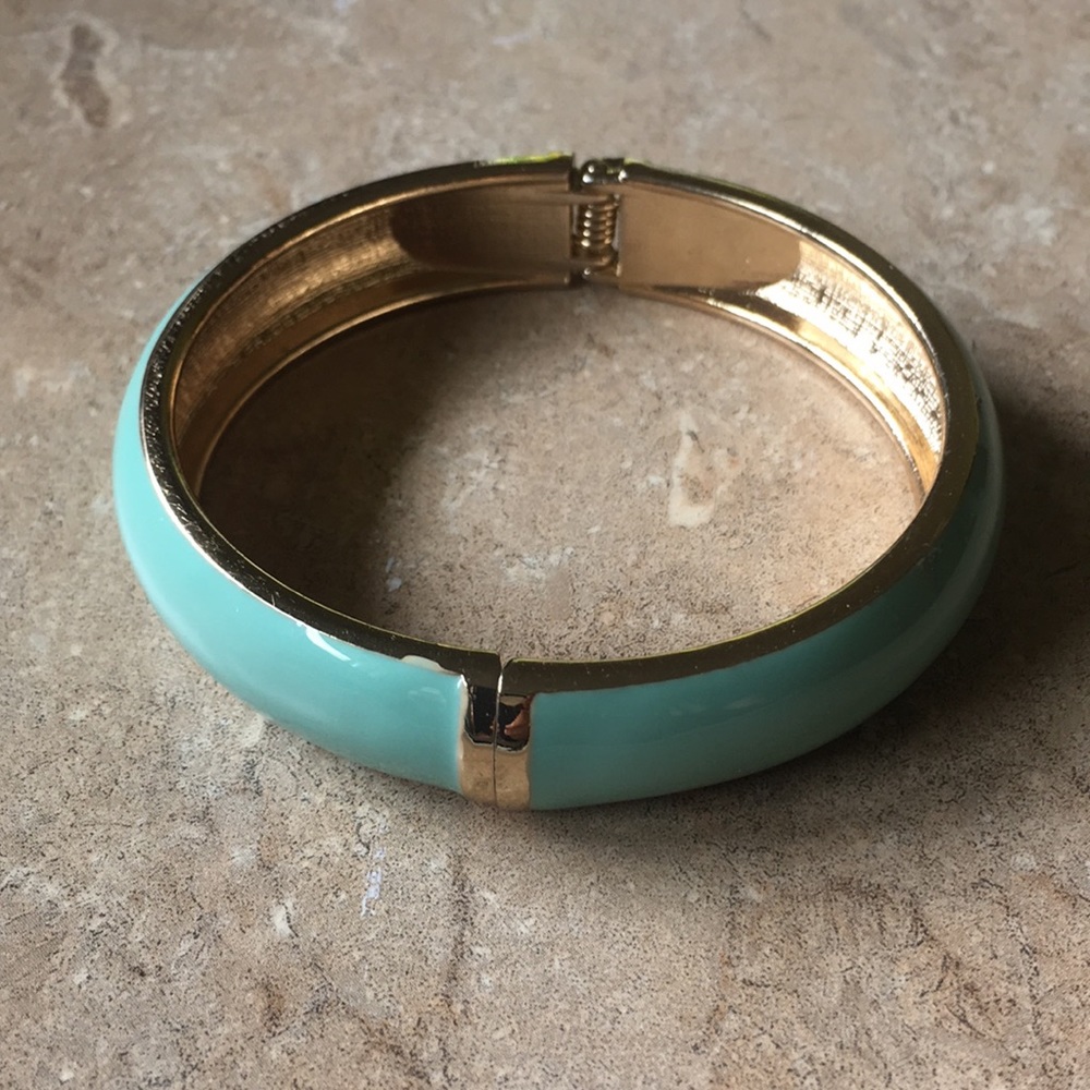 Tiffany Blue Enamel Bangle